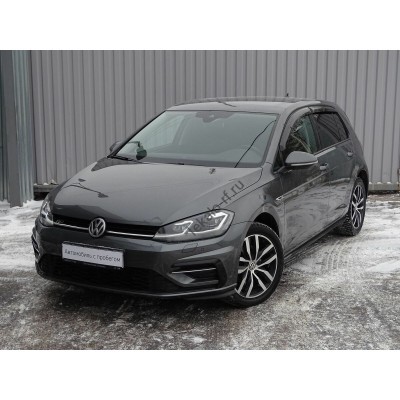 Volkswagen GOLF 2018 base - лекало экрана мультимедиа