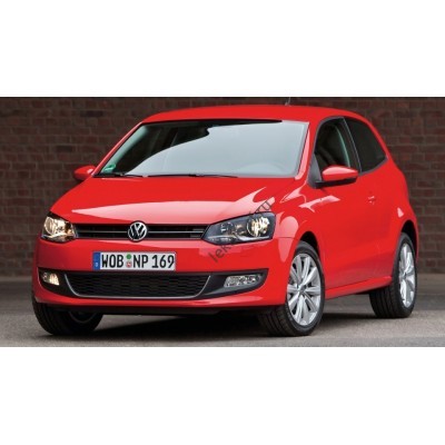 Volkswagen Polo 5 поколение, хэтчбек 3 дв., Mk5 (09.2009 - 05.2014) - лекало на задние стекла