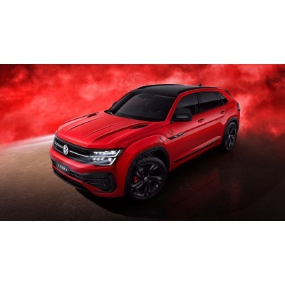 Volkswagen Teramont X R-Line 2022 - перед - лекало для кузова