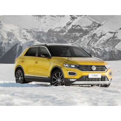 Volkswagen T-ROC 2018 Deluxe Edition - лекало экрана мультимедиа