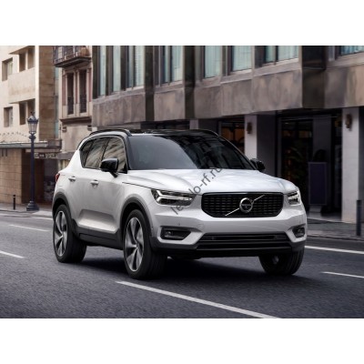 Volvo XC40 (2018) - лекало салона